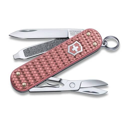 56 Victorinox Нож перочинныйClassic SD Precious Alox "Gentle Rose"