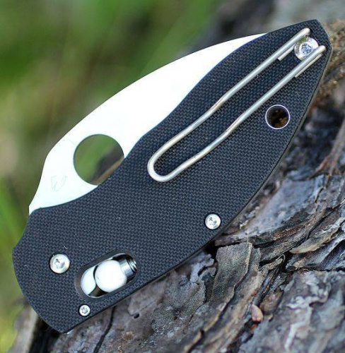 Складной нож Spyderco Q BALL BLACK C219GP фото 5