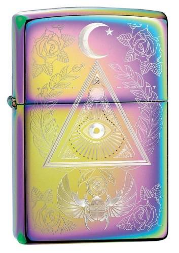 321 ZIPPO Зажигалка ZIPPO Classic Eye of Providence Design с покрытием Multi Color