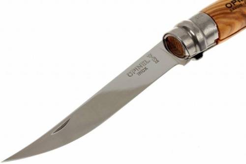 504 Opinel №10 VRI Folding Slim Olivewood фото 14