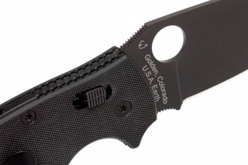 98 Spyderco Manix 2 XL Black - 95GPBBK2 фото 4