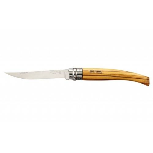 504 Opinel №10 VRI Folding Slim Olivewood фото 9