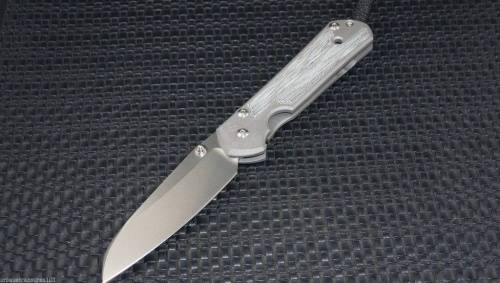 3810 Chris Reeve Large Sebenza 21 Insingo Micarta Inlay фото 11