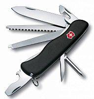 Нож перочинный Victorinox Locksmith 0.8493.3 с фиксатором лезвия 14 функций  черный