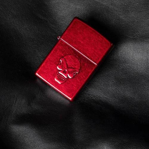 321 ZIPPO Зажигалка ZIPPO Doom с покрытием Candy Apple Red фото 4