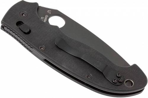 98 Spyderco Manix 2 XL Black - 95GPBBK2 фото 2