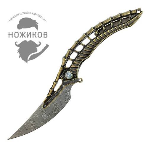 365 Rike knife Alien Gold фото 19