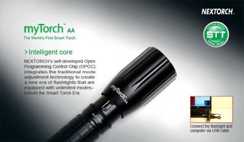 375 NexTorch Фонарь светодиодныйmyTorch AA Smart LED (NT-MTAA) фото 16