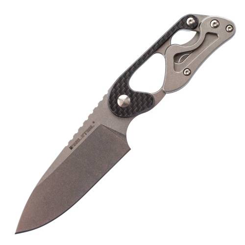 131 Realsteel Шейный нож Cormorant Apex Stonewash Realsteel фото 4