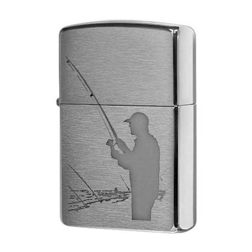 250 ZIPPO Зажигалка ZIPPO Fisherman Brushed Chrome фото 7