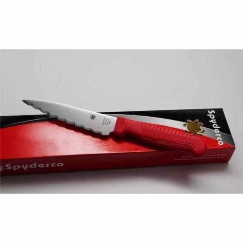 2011 Spyderco Нож кухонный универсальный Utility Knife K05SRD фото 10