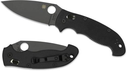 98 Spyderco Manix 2 XL Black - 95GPBBK2 фото 13