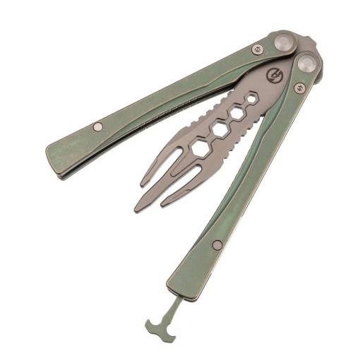 78 Maxace Knife Нож-со сменным лезвием Loran Green фото 6