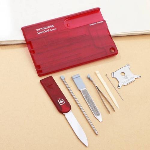 11 Victorinox Швейцарская картаSwissCard Quattro фото 4