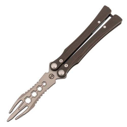 78 Maxace Knife Нож-со сменным лезвием Loran Brown фото 6