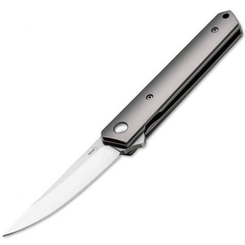 3810 Boker Mini Kwaiken Titanium Folder (IKBS® Flipper) - 01BO290 фото 7