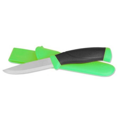 504 Mora Нож с фиксированным лезвием Morakniv Companion Green фото 2