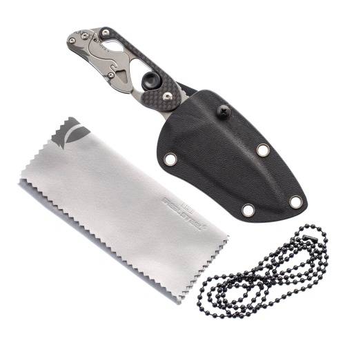 131 Realsteel Шейный нож Cormorant Apex Stonewash Realsteel фото 9