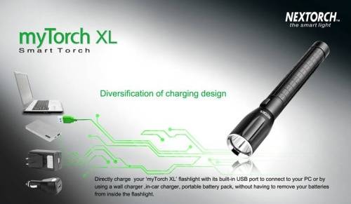 21 NexTorch Фонарь светодиодныйmyTorch XL Rechargeable LED (NT-MTXL) фото 8