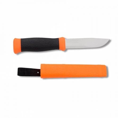 504 Mora Нож с фиксированным лезвием Morakniv Outdoor 2000 Orange фото 9