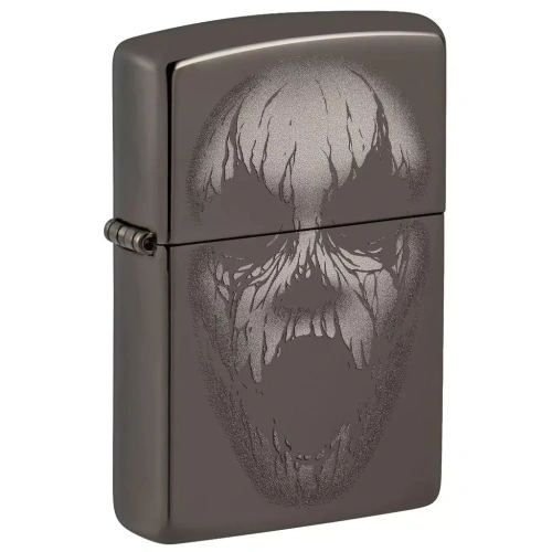 138 ZIPPO  ZIPPO Screaming Monsterпокрытием Black Ice®