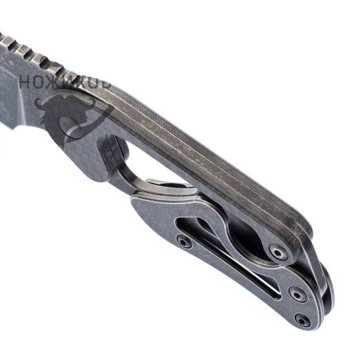 131 Realsteel Шейный нож Cormorant Apex Blackwash Realsteel фото 2