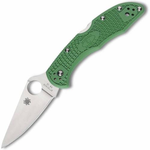 5891 Spyderco Delica 4 Flat Ground - 11FPGR фото 6