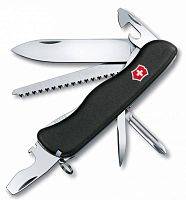 Мультитул Victorinox Нож перочинныйTrailmaster 0.8463.3 с фиксатором лезвия 12 функций черный