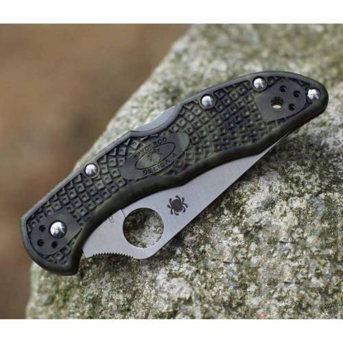 5891 Spyderco Delica 4 Lightweight 11ZFPGR фото 9