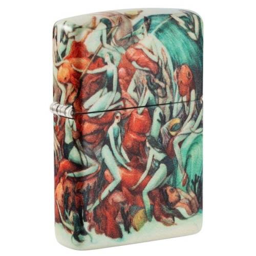 321 ZIPPO  Zippo Classicпокрытием White Matte фото 9