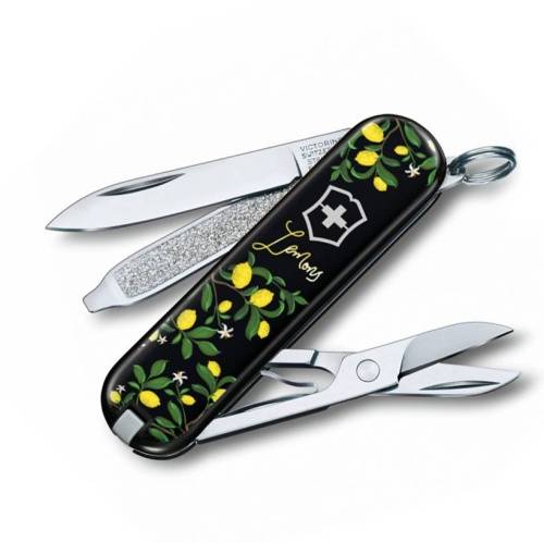 56 Victorinox Нож перочинныйClassic When Life Gives You Lemons фото 5