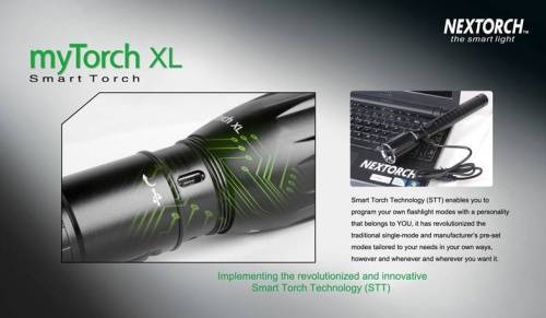 21 NexTorch Фонарь светодиодныйmyTorch XL Rechargeable LED (NT-MTXL) фото 3