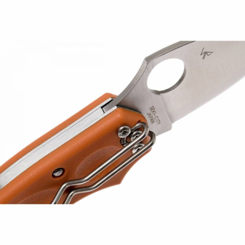 Складной нож Spyderco Meerkat ORANGE 64JPBORE фото 9