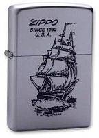  зажигалка ZIPPO Boat-Zippo Satin Chrome