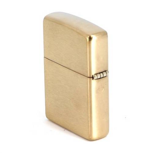 20 ZIPPO ЗажигалкаProud Lion Brushed Brass фото 11