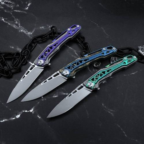 5891 Nimo Knives Fat Dragon Green фото 3