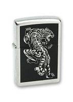 Зажигалка ZIPPO Tigre Satin Chrome