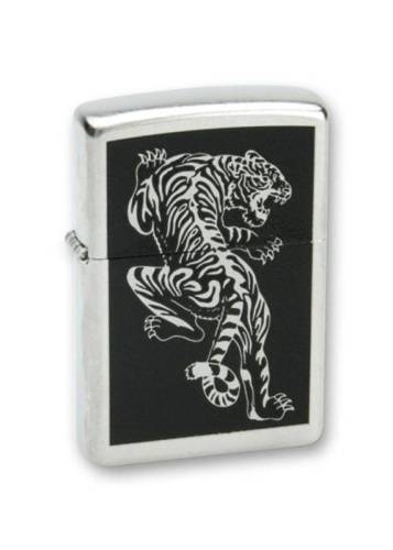 206 ZIPPO Зажигалка Tigre Satin Chrome