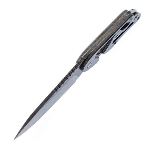 131 Realsteel Шейный нож Cormorant Apex Blackwash Realsteel фото 5