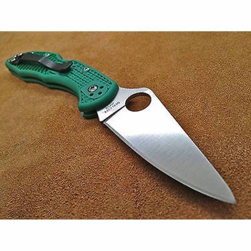 5891 Spyderco Delica 4 Flat Ground - 11FPGR фото 9