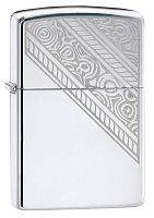 Зажигалка ZIPPO Lace с покрытием High Polish Chrome