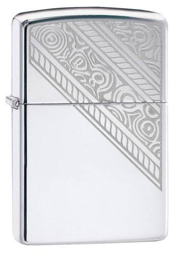 250 ZIPPO Зажигалка ZIPPO Lace с покрытием High Polish Chrome