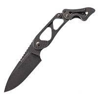  шейный нож Cormorant Apex Blackwash Realsteel