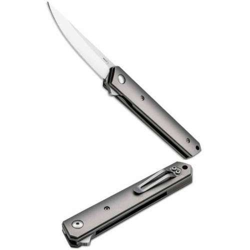 3810 Boker Mini Kwaiken Titanium Folder (IKBS® Flipper) - 01BO290 фото 8