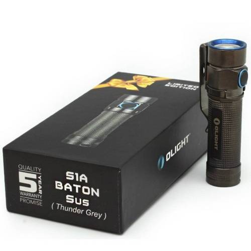 221 Olight Фонарь Olight S1A SS Stainless Steel черный фото 10