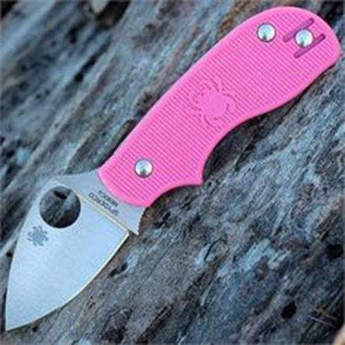 147 Spyderco Нож складной Squeak Pink154PPN фото 2