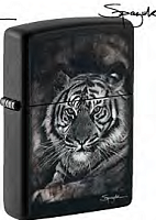  зажигалка ZIPPO Spazuk Design с покрытием Black Matte