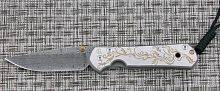 Складной нож Нож складной Large Sebenza 21 Unique Graphics Gold Leaf можно купить по цене .                            