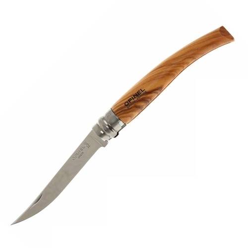 504 Opinel №10 VRI Folding Slim Olivewood