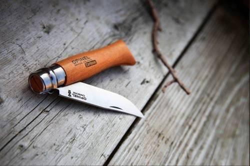 5891 Opinel №8 VRN Carbon Tradition фото 2